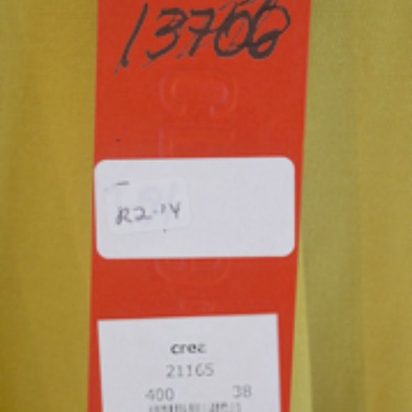 Ochre Waterfall Ruffle V Neck Short Sleeve Top - Picture 6 of 7